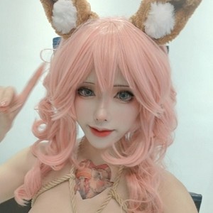 高颜值新晋女神推特COSER私拍精选TiTi倦倦喵微博浮力姬白玉兔美腿馒头光“阴”姬