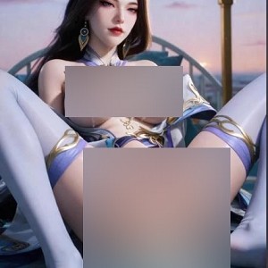 绅士推特果咩酱圣诞红太狼合集5V5.5G，颜值身材兼备